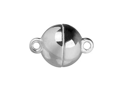 Langer® Cierre Magn{tico Con Bola De 8 mm, Plata 925 - Imagen Estandar - 2