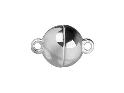 Langer® Cierre Magn{tico De Bola De10 mm, Plata 925 - Imagen Estandar - 2
