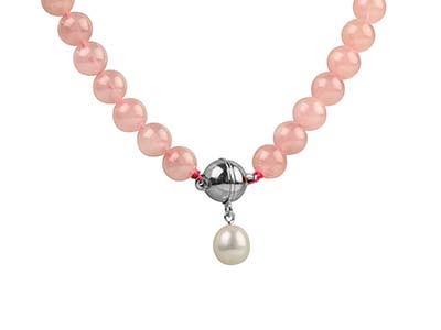 Langer® Cierre Magn{tico De Bola De10 mm, Plata 925 - Imagen Estandar - 5