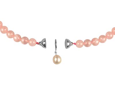 Langer® Cierre Magn{tico De Bola De10 mm, Plata 925 - Imagen Estandar - 7