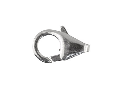 Cierre Menotte Sin Anilla 10 Mm, Plata De Ley 925