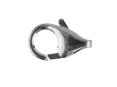 Cierre Menotte Sin Anilla 12 Mm, Plata De Ley 925