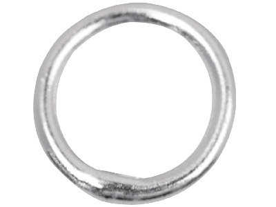 Anillo Cerrado De 7 mm, Plata 925, Paquete De 10 Redondo - Imagen Estandar - 1