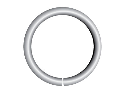 Anillo Terminal Ligero 6 mm, Plata 925 - Imagen Estandar - 2