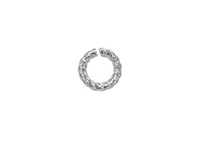 Anillo De Extremo Trenzado 5 mm, Plata 925 - Imagen Estandar - 1