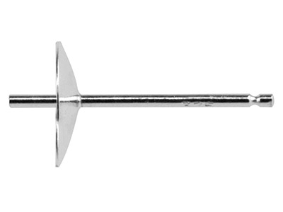 Varilla Con Capuchón De 3 mm, Plata925, Bolsa De 5 Pares - Imagen Estandar - 2