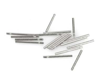 Alfileres De 9,5 X 0,8 MM Para Pendientes, Plata 925, Bolsa De 10 Pares 100% Plata Reciclada - Imagen Estandar - 2