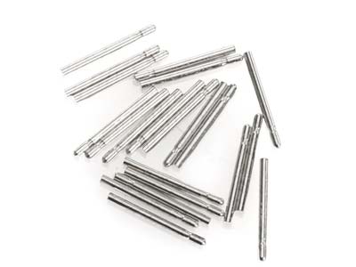 Alfileres Para Cierre De Pendiente 11,1 X 0,80 Mm, Plata 925, Bolsa De10 Pares 100% Plata Reciclada - Imagen Estandar - 2