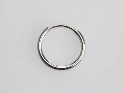 Cr{ole De 12 mm, Plata 925, Par - Imagen Estandar - 5