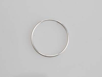 Criollo 24 mm, Plata 925, El Par - Imagen Estandar - 5