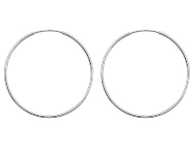 Aro 30mm, Plata 925, Par