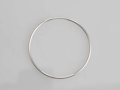 Aro 38 mm, Plata 925, Par - Imagen Estandar - 5