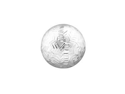 Varilla Con Bola De 6 mm, Diseño Dechevron, Plata 925 - Imagen Estandar - 2