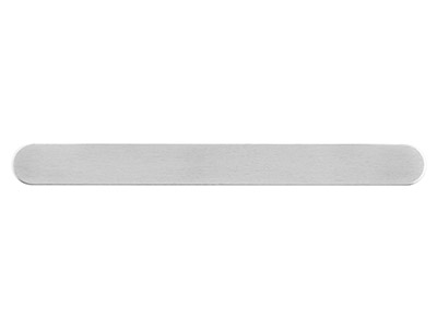 Pieza En Bruto Para Pulsera 150 X 15 mm, Plata 925 - Imagen Estandar - 1