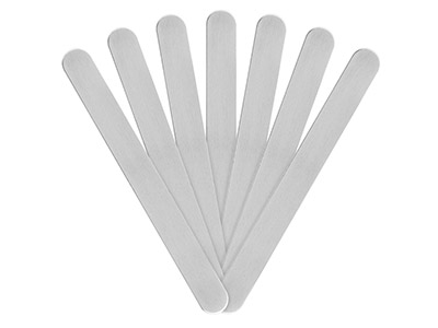Pieza En Bruto Para Pulsera 150 X 15 mm, Plata 925 - Imagen Estandar - 2