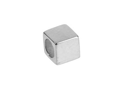 Separador De Cubo 5 X 5mm, Plata 925, Bolsa De 3