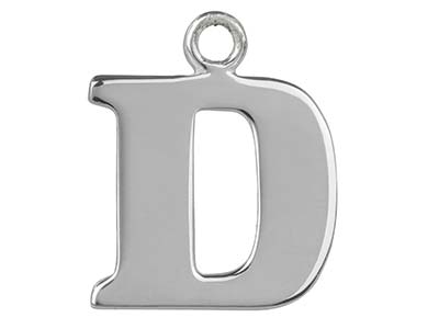 Colgante-Letra-D,-Plata-925
