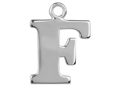 Colgante-Letra-F,-Plata-925