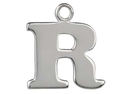 Colgante-Letra-R,-Plata-925