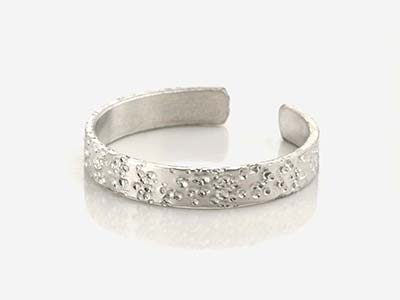 Anillo En Blanco 4 X 51 mm, Plata 925 Estampado - Imagen Estandar - 2