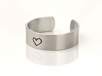 Ebauche De Anillo 6 X 57 Mm, Plata 925 Estampado - Imagen Estandar - 2
