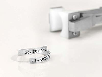 Pieza En Bruto Para Anillo 4 X 68 mm, Plata 925 Estampado - Imagen Estandar - 2