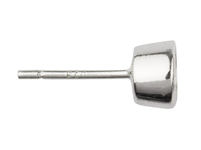 Varilla De Engaste Cerrado Para Chatón De 5 Mm, Plata 925, Bolsa De 5 Pares - Imagen Estandar - 3
