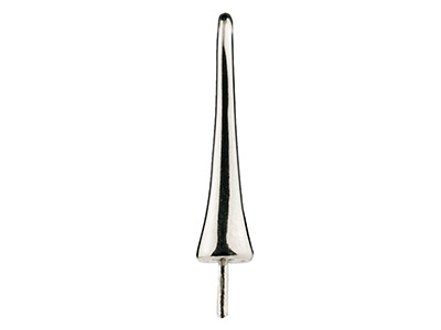 Gancho De Alambre Con Extremo De Campana 4 mm, Plata 925, Par - Imagen Estandar - 2