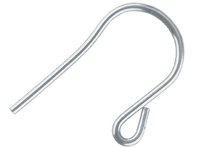 Gancho De Hilo Crudo, Plata 925, Paquete De 3 Pares - Imagen Estandar - 1