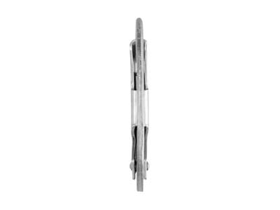 Gancho De Dormilona Con Anillo Integrado, Plata 925, Por Pieza - Imagen Estandar - 2