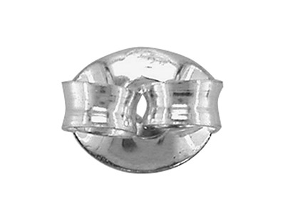 Cierre De Pendiente Ligero, Plata 925, Bolsa De 10 Pares - Imagen Estandar - 2