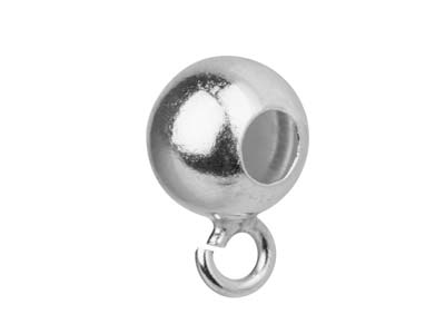 Enganche Para Abalorios De Plata Deley De 5 Mm, Paquete De 10