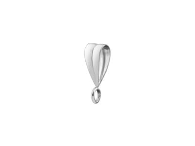 Engarce Estriado De 6,30 mm Con Anilla Abierta Fija, Plata 925 - Imagen Estandar - 1