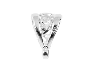 Asa Para Colgante De Fantasía Con Gancho 8 X5 mm, Plata 925, Bolsa De 10 - Imagen Estandar - 1