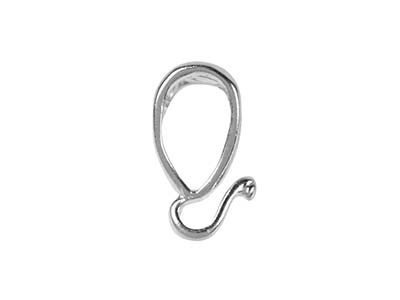Asa Para Colgante De Fantasía Con Gancho 8 X5 mm, Plata 925, Bolsa De 10 - Imagen Estandar - 2