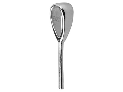 Enganche Con Varilla De 10 mm, Plata 925. - Imagen Estandar - 2