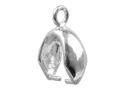 Engarce Elegante Con Aro De 12 mm, Plata 925 - Imagen Estandar - 2