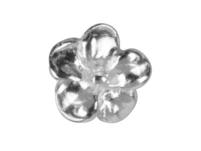 Varilla De 60 mm Con Cabeza De Florde 4,64 mm, Plata 925, Bolsa De 10 - Imagen Estandar - 2