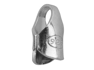 Extremo De Cadena, Diámetro Interior 2,4 mm, Plata 925, Bolsa De 10 unidades - Imagen Estandar - 2