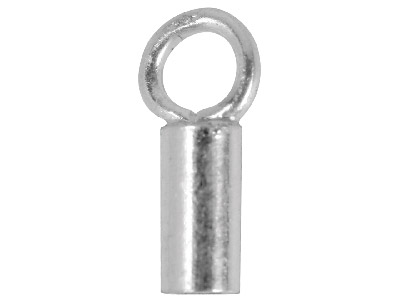 Extremo Para Cable 0,80mm, Plata 925, Bolsa De 6