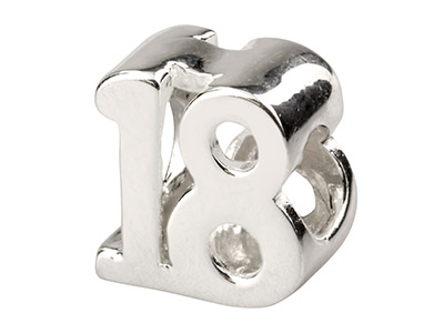 Charm Bola, Motivo 18, Plata 925