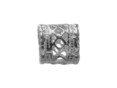 Entrepieza Decorativa 6,5 x 5 mm,plata 925, Bolsa De 6 - Imagen Estandar - 2