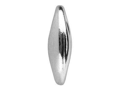 Entrepieza Para Granos De Caf{ 8 mm, Plata 925 - Imagen Estandar - 3