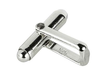 Gemelos Montados, Plata 925, La Pieza - Imagen Estandar - 2