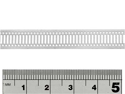 Tira De Galería De Cinta De Plantilla De Plata De Ley, 8,4 MM - Imagen Estandar - 2