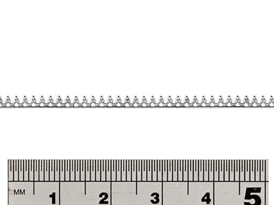 Banda De Galería Ondulada Perlada, 0,60x2,50mm, Plata 925 Semidura - Imagen Estandar - 2
