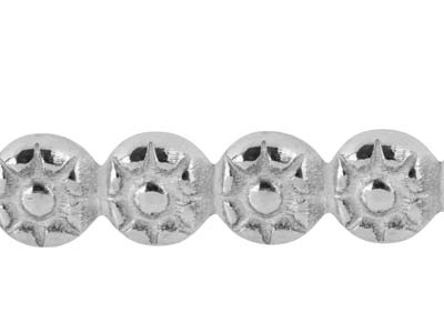Tira De Galería De Flores 2,40 X 5,00 mm, Plata 925 Semiduro - Imagen Estandar - 3
