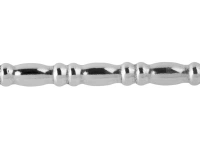 Alambre Alternado, Ovalado Y Redondo 2 mm, Plata 925 Semidura - Imagen Estandar - 3