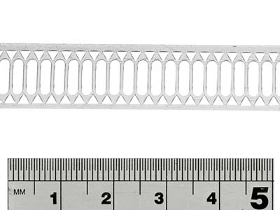 Banda De Galería 0,70 X 13,00 mm, Plata 925 Semidura - Imagen Estandar - 2
