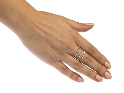 Alambre Para Abalorios De 1,30 mm, Plata 925 Semidura - Imagen Estandar - 3